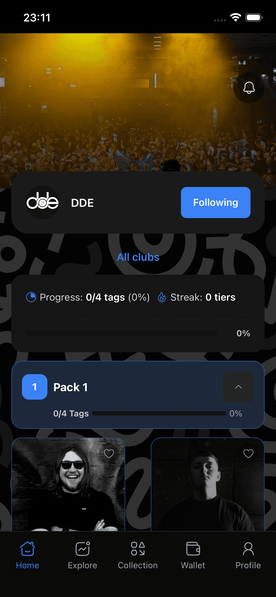 Diigr app on iPhone